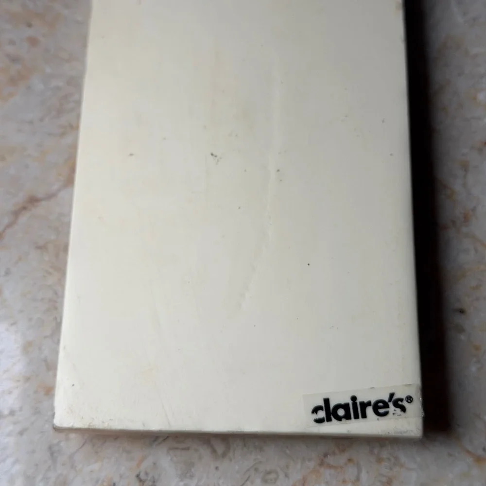 Claire's Door Hanger OS Cream My Room My Mess Stay Out Glitter Stars Y2K Decor